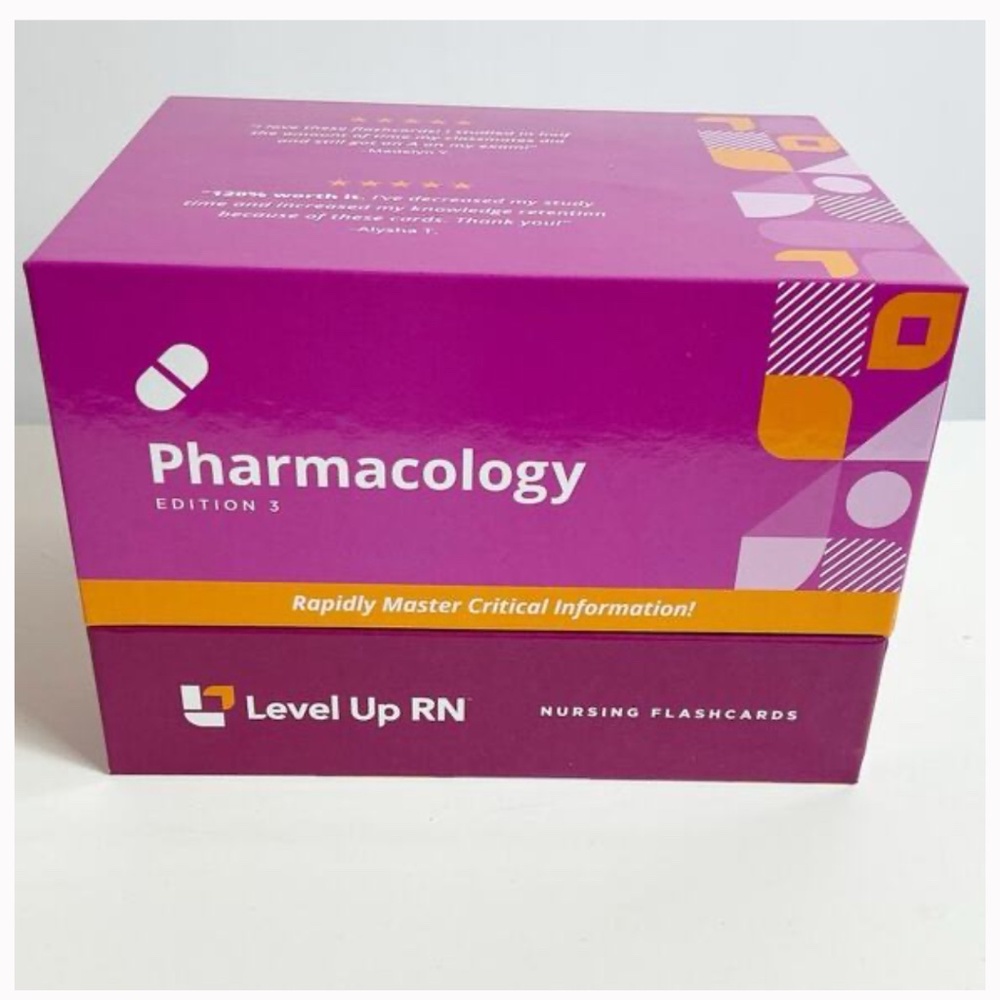 Level up RN pharm flashcards